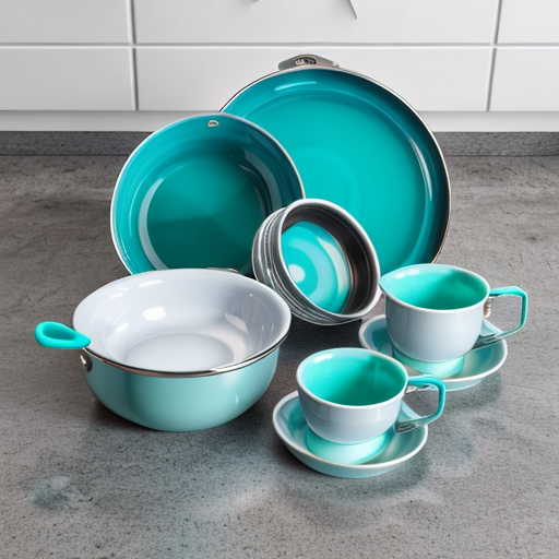 Opalware kitchen bowl set - 10 piece ka-381c