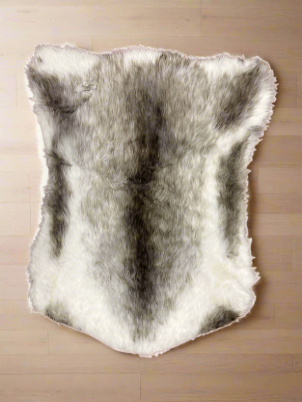 faux sheep skin carpet 60 x 90 cm