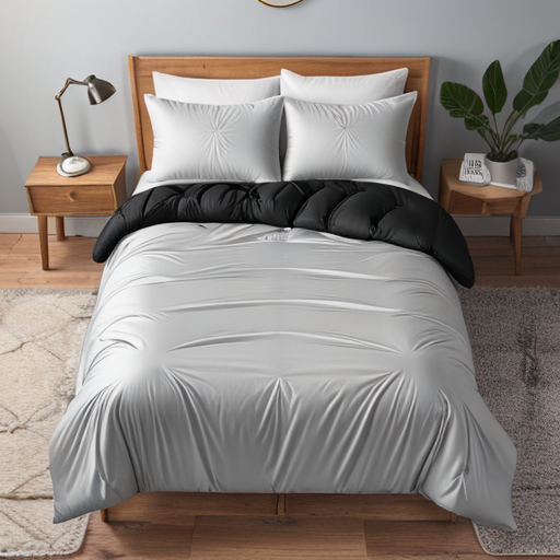 3pc comforter king bed comforter  Luxurious 3 piece king size comforter set for ultimate comfort and style. Perfect for a cozy night's sleep in your bedroom.