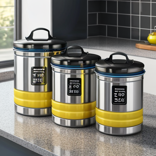 kitchen canister set ka-621 - 4 piece