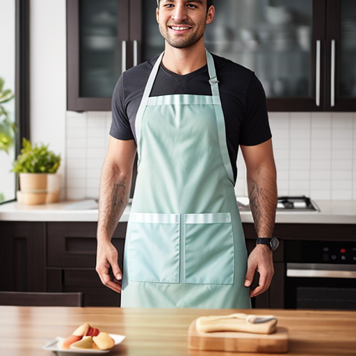 kitchen apron for cooking and baking