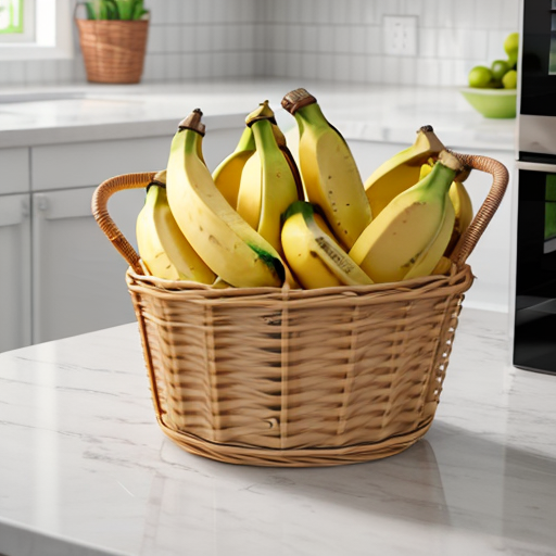 kitchen banana basket for organizing fruits and vegetables in style