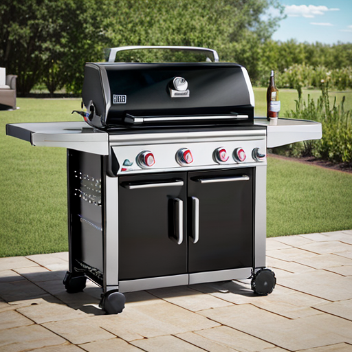 kitchen BBQ grill for outdoor cooking