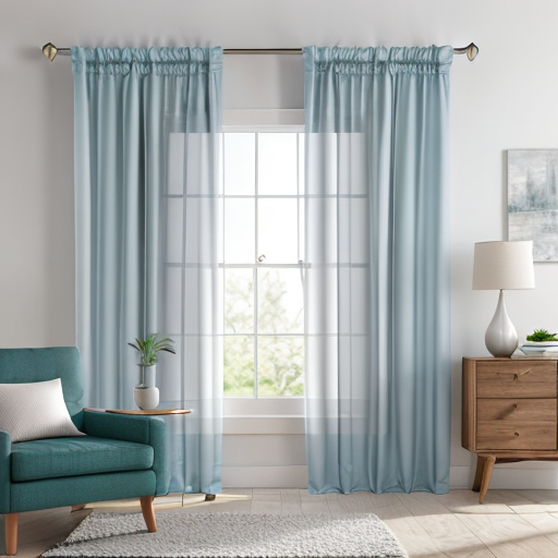 bedroom curtain with elegant design and soft fabric