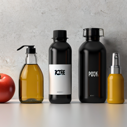 kitchen bottle - stylish and functional kitchen accessory with a modern design