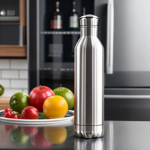 kitchen bottle - stylish and functional kitchen accessory for storing liquids