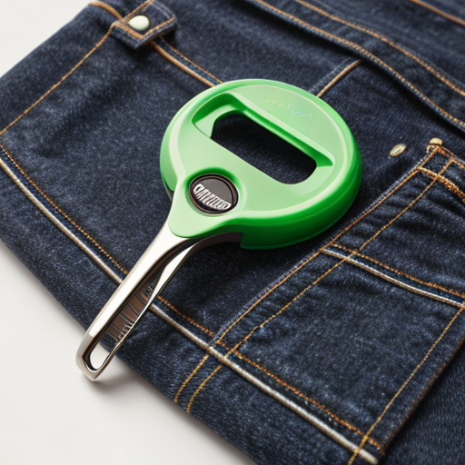 Product image  Clothing bottle opener - a stylish and practical accessory for any wardrobe.