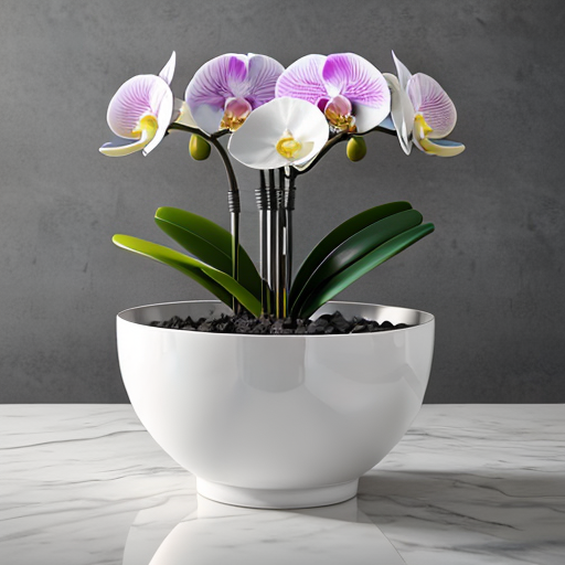 kitchen bowl orchid  A stylish kitchen bowl perfect for serving meals or displaying flowers.