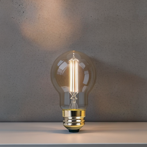 Houseware light bulb for home use.