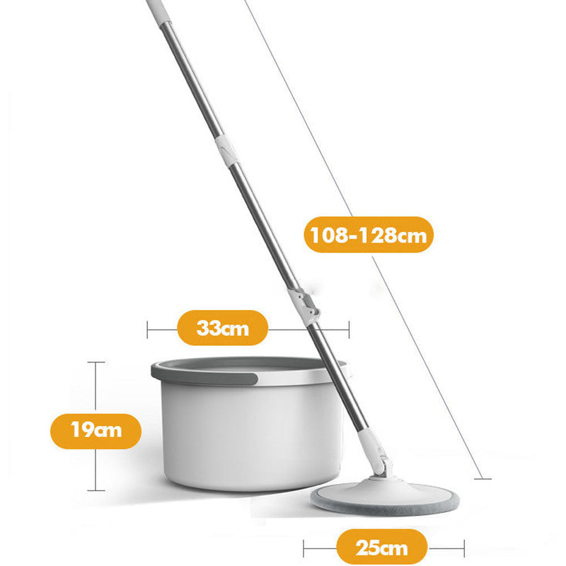 white spin easy mop