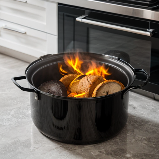 kitchen pot dutch oven with lid
