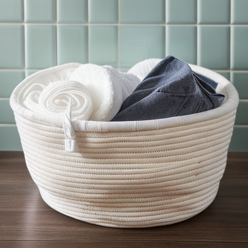 cotton basket houseware basket.