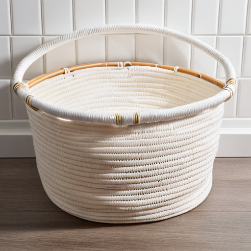 cotton basket wh - houseware basket