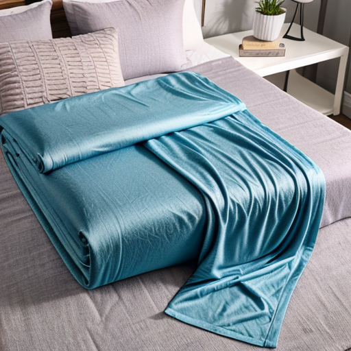 cotton throw bed blanket.