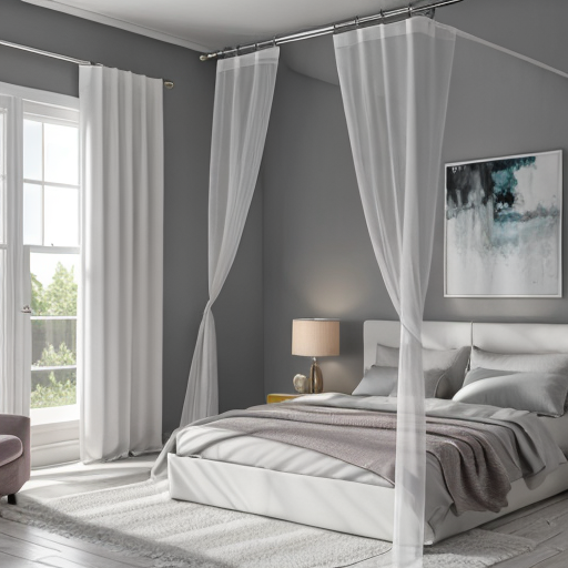 bed curtain dpby - Add a touch of elegance to your bedroom with this stylish curtain.