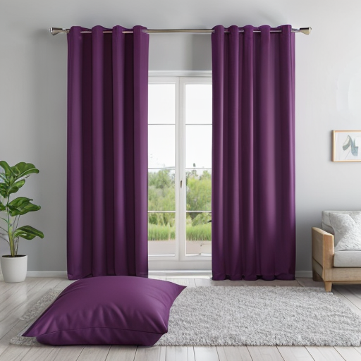 bedroom curtain with stylish design for a cozy and inviting atmosphere