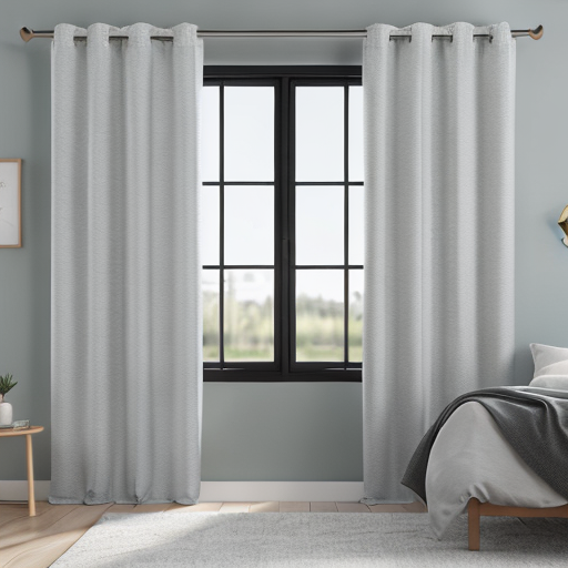 Elegant bed curtain with a luxurious design for a cozy bedroom ambiance.