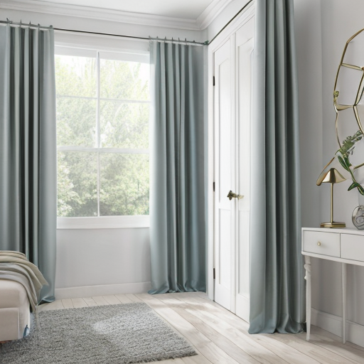 curtain rod for bed and window decoration