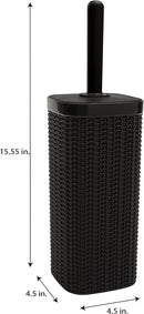 toilet brush holder 4.5 x 4.5 x 15.55"