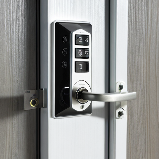 electronics lock door lock wh--si  "Electronic door lock with advanced security features"