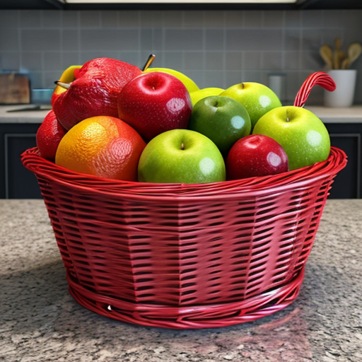 kitchen fruit basket for storing fruits