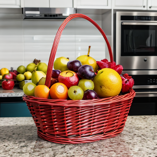 kitchen fruit basket for organizing and storing fruits in style