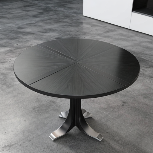 Furniture table - ft round fold table