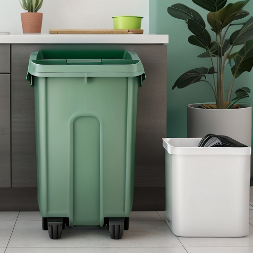 houseware garbage bin trash can for home use