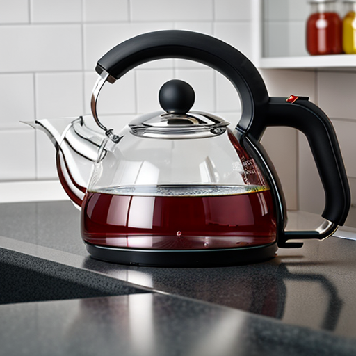 glass kettle for kitchen use