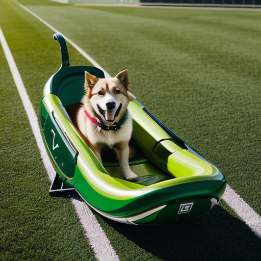 gracious living sled green sports sports