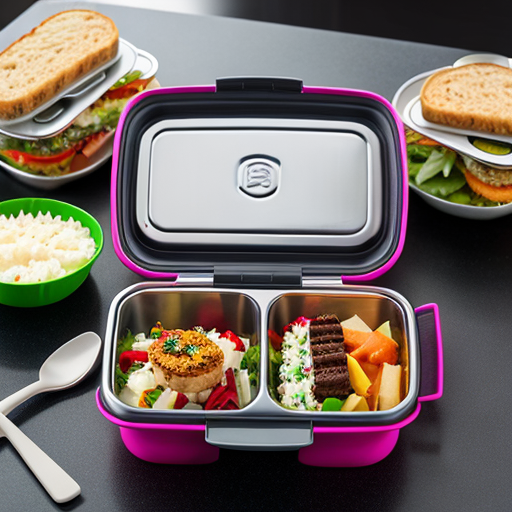 Insulated lunch box ski-tiffin kitchen lunch box.