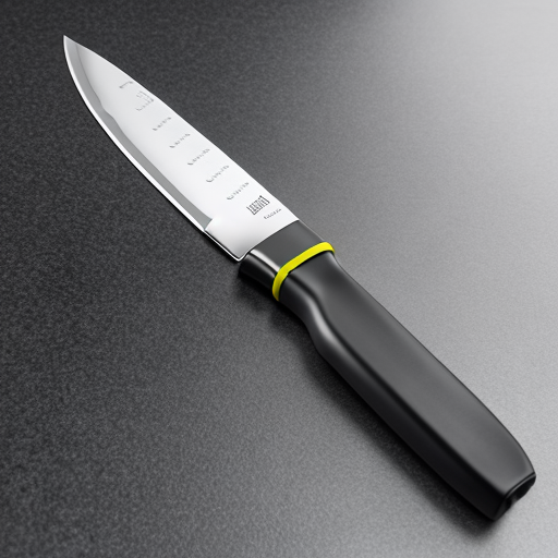 kitchen knife - sharp stainless steel blade for cooking and cutting fruits and vegetables