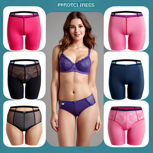 Stylish and comfortable clothing underwear for women - lady briefs.
