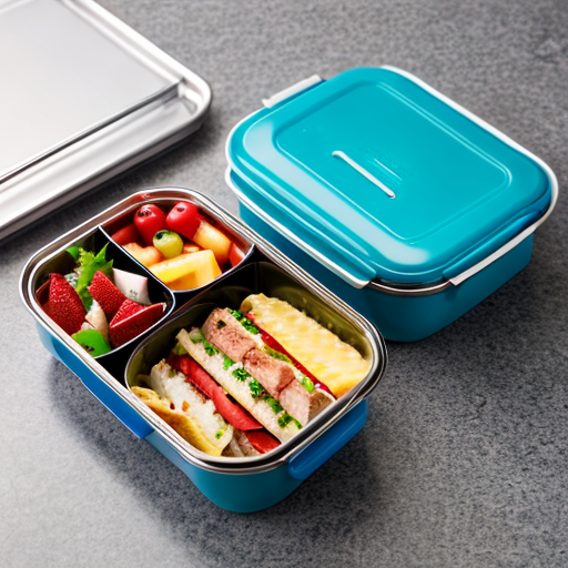kitchen lunch box for storing food and meals
