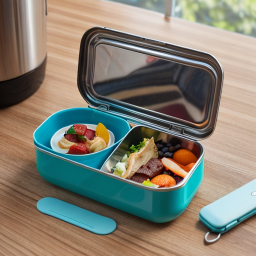 Kitchen lunch box xn-  "Durable and stylish kitchen lunch box for on-the-go meals"