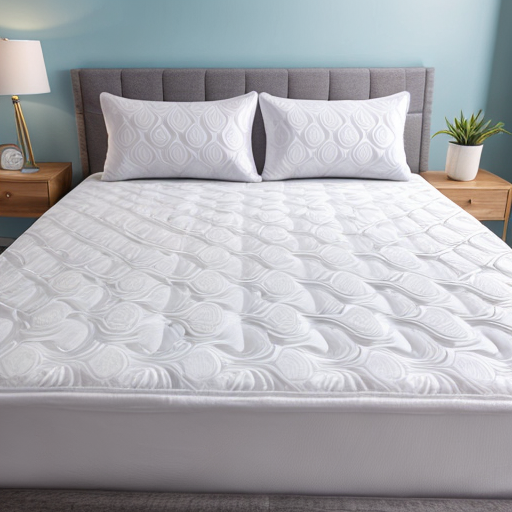 Mattress pad king bed matress cover  "Luxurious king size mattress pad with soft bed cover for ultimate comfort"