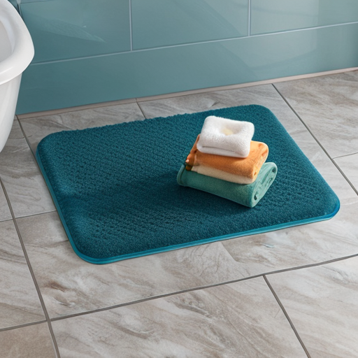 memory foam bath mat for ultimate comfort and style
