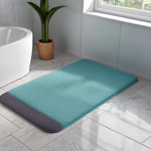 memory foam bath mat  Luxurious memory foam bath mat perfect for adding comfort and style to your bathroom décor.