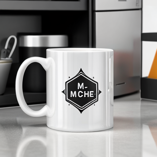 Kitchen mug with a stylish design for coffee lovers