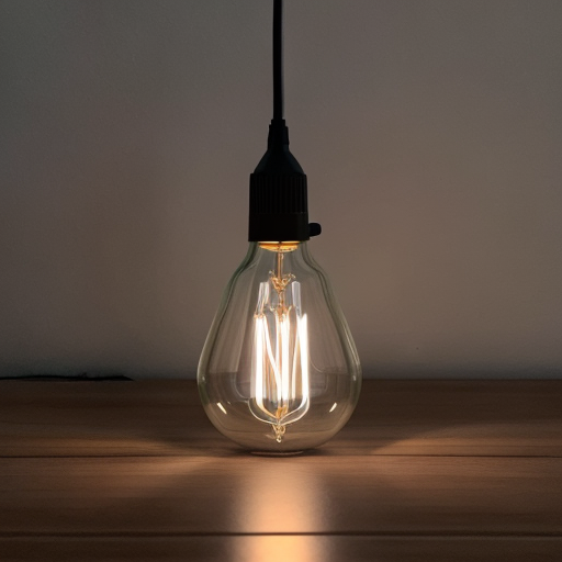 houseware night light with bulb