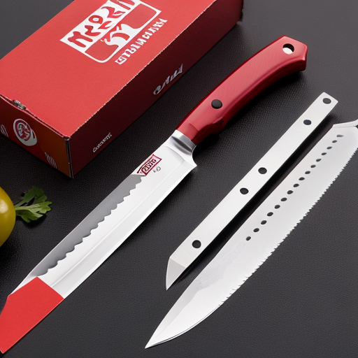 kitchen knife for cutting pizza