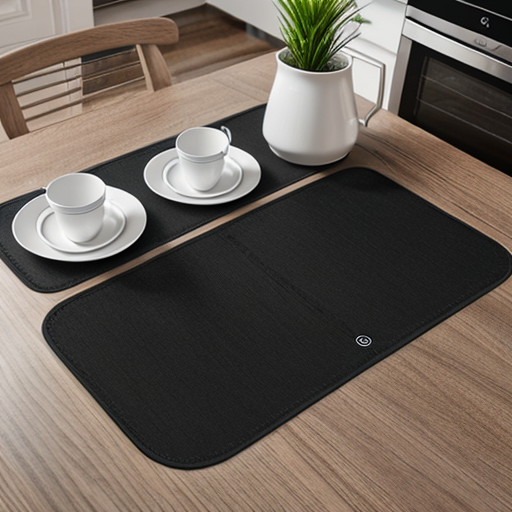 kitchen placemat for table setting in modern design