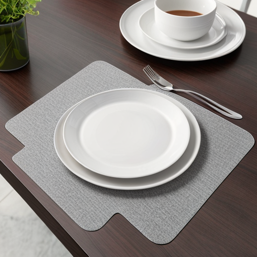 Placemat for kitchen use with fb-fc design