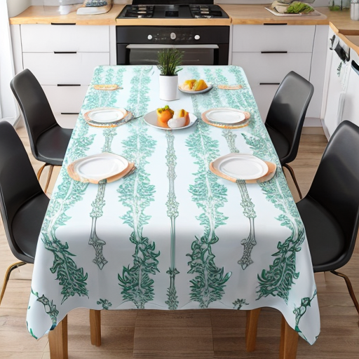 printed fabric roll table cloth 0.5 meter kitchen table cloth