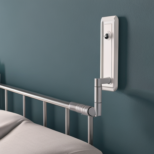 bed and curtain hook rod bracket for easy installation and sturdy support