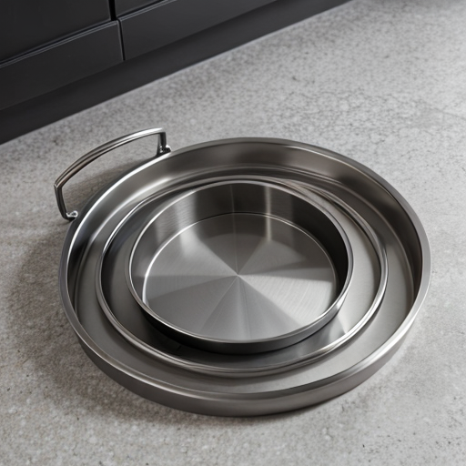 kitchen tray round deep tray for serving and displaying food and drinks