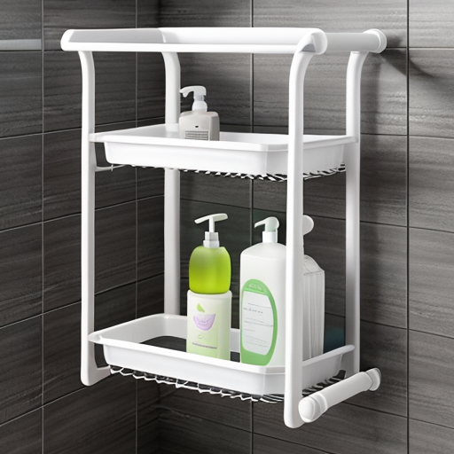 bath shower caddy  A convenient and stylish bath shower caddy for organizing your shower essentials