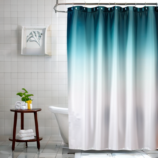 bath shower curtain -z-