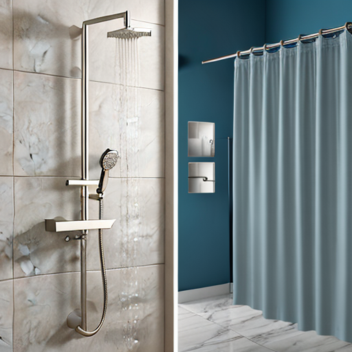 shower rod z- bed Curtain Rod