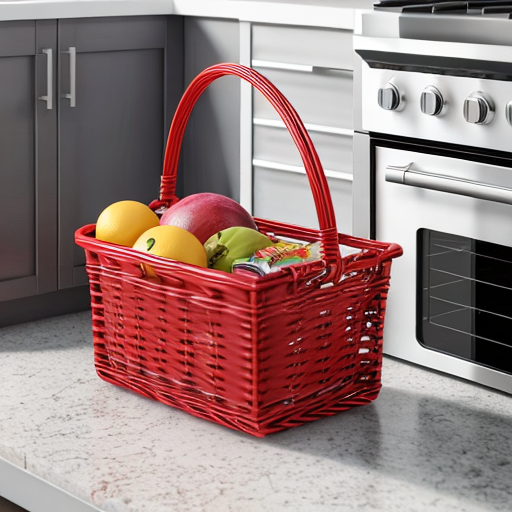 kitchen basket for storage or organization in the kitchen
